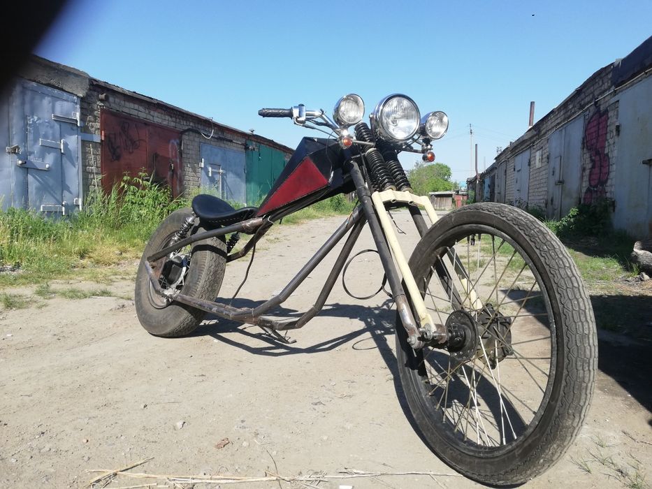 Продам мотоцикл на базе двигателя урал