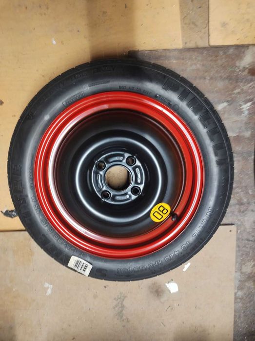 Нова Резервна гума Pirelli, патерица за Форд, Ford с ключ, теглич, секретни болтове и крик!!!