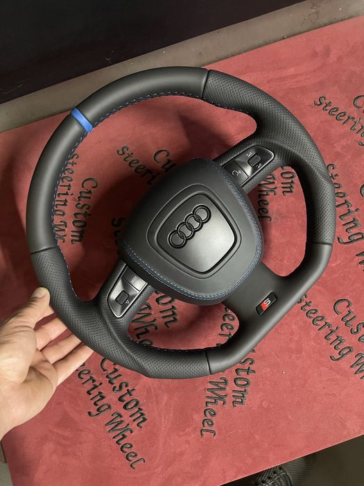 Volan custom Audi padele/fara padele A3 A4 A5 A6 Q5 Q7