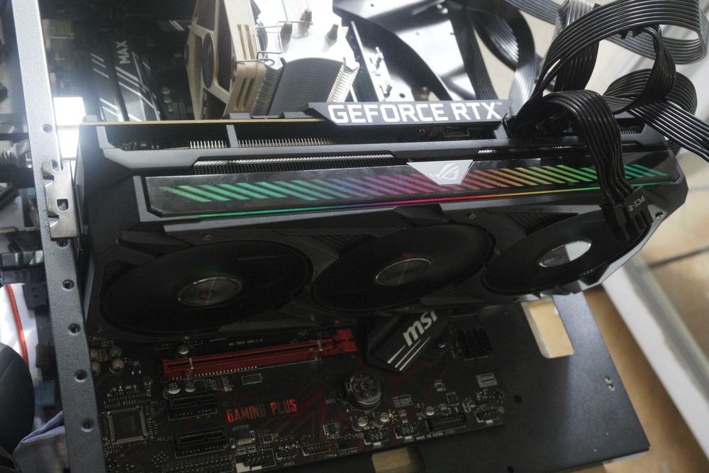 RTX 3070 Ti 8GB Asus Strix Nvidia GPU видеокарта/ вкл. ДДС