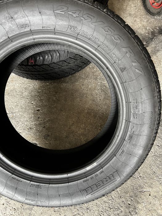 4 anvelope M+S 245/55/17 , Pirelli , 6 mm !