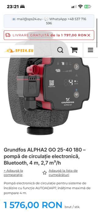 Pompe de circulare Wilo si Grundfos-Sigilate
