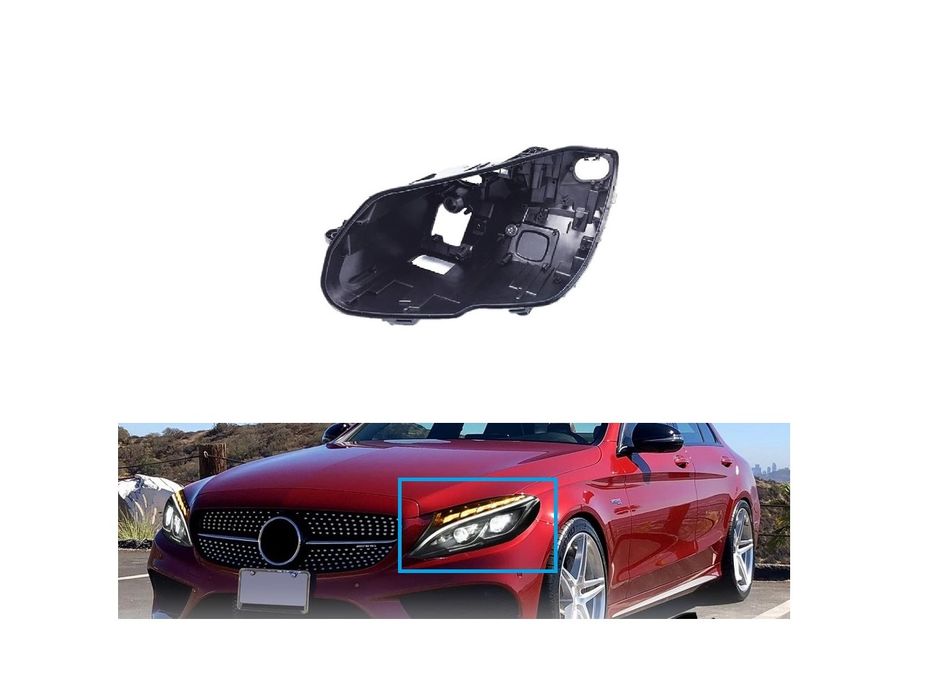 Корпус за фар на Mercedes C-Class W205