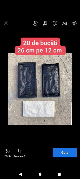 Vând matritebpavaj polipropilena