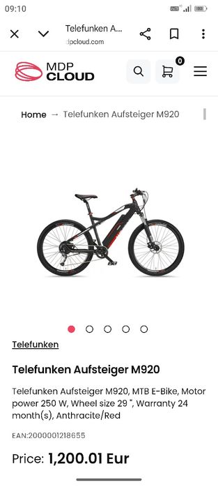 Bicicleta electrica 36v 250w
