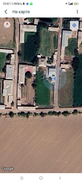 3+3 3 sotixga qurilish yana 3 sotixga dexqonchilik uchun yer sotil