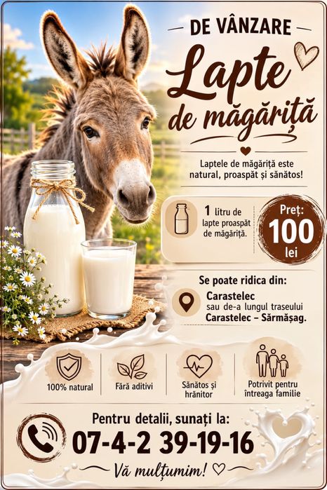 Lapte de magarita
