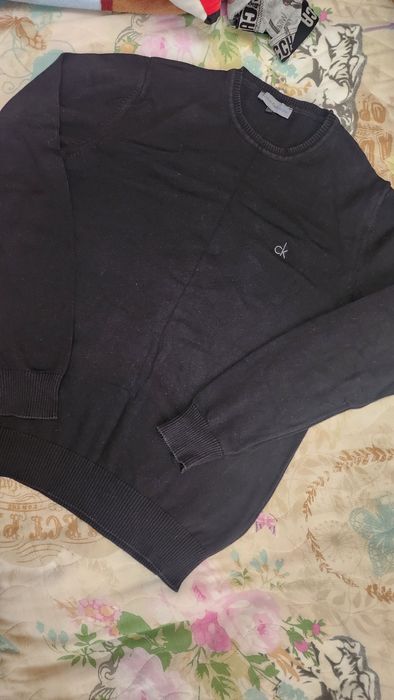 Свитер мужской Calvin Klein оригинал M-L состояние отличное