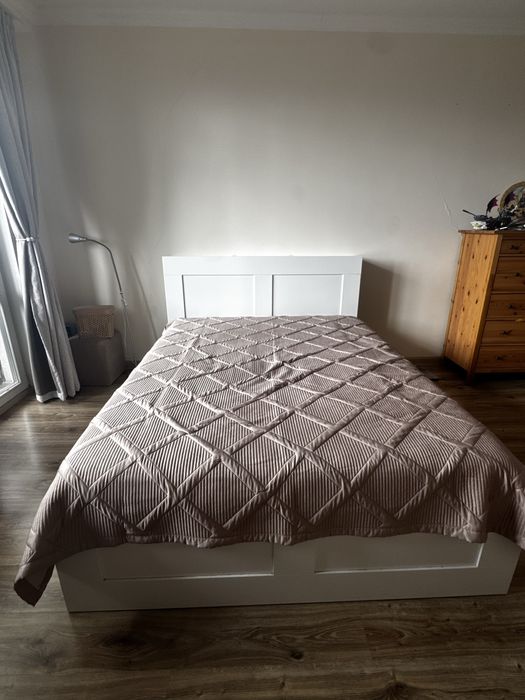 Кровать IKEA BRIMNES 160×200 с ящиками