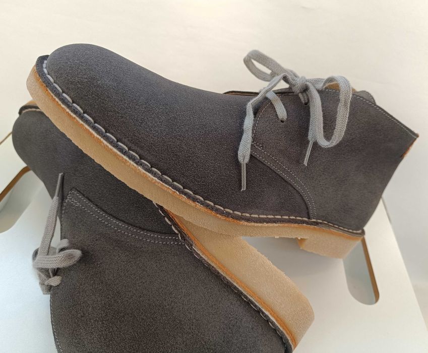 Ghete desert 44 42 43 chukka suede Carrera NOI piele naturala moale