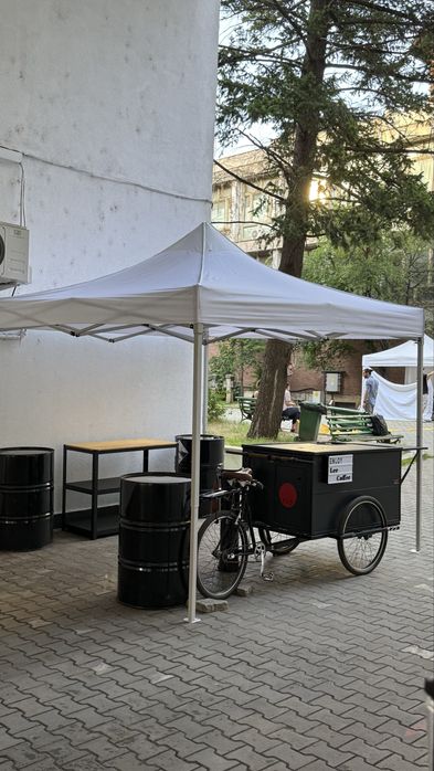 Coffee bike-bar mobil, cafea, limonada, branzeturi