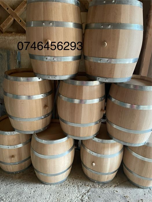 Butoaie stejar,salcâm și dud