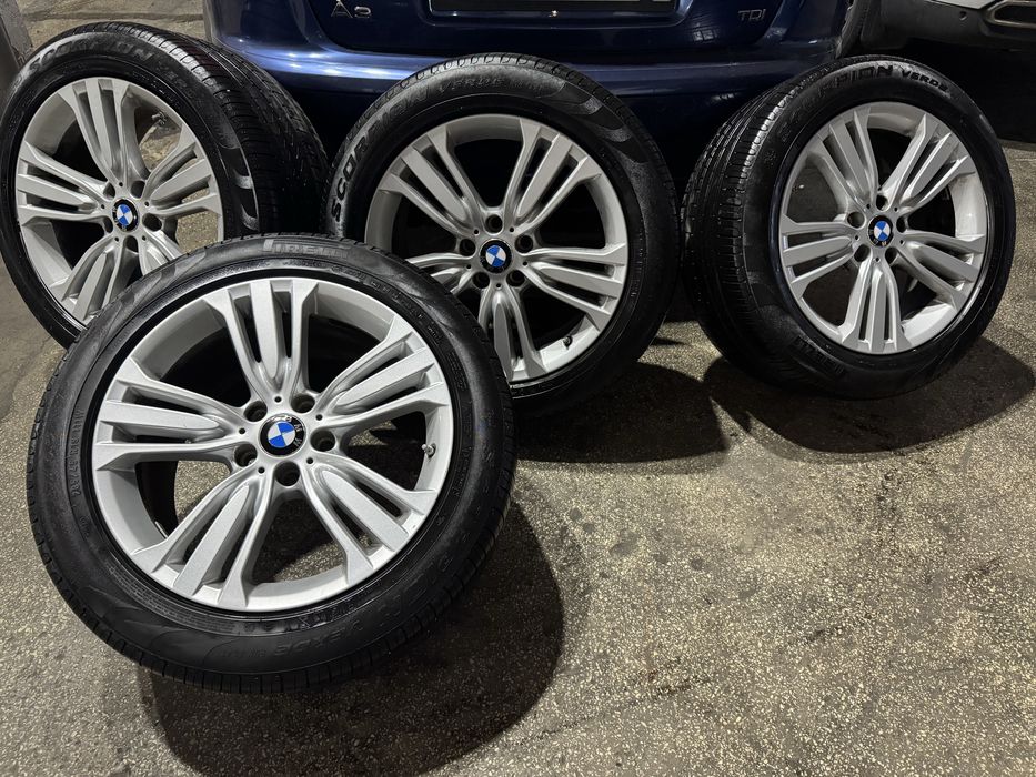 Roti bmw x5 x6 anvelope vara Pirelli foarte bune jante 19’’ foarte bun