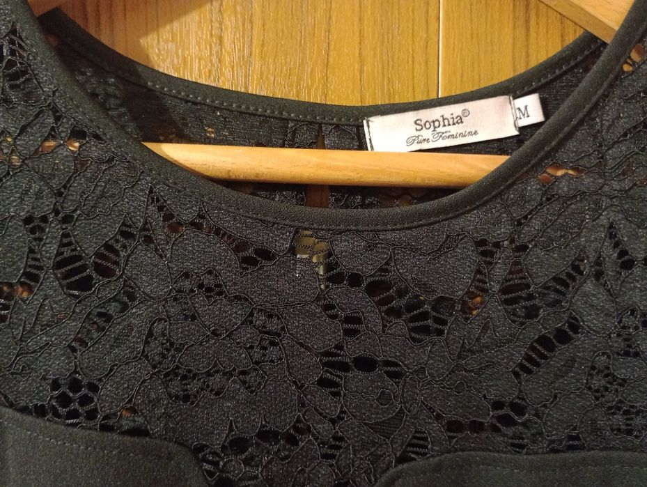 Дамска черна рокля