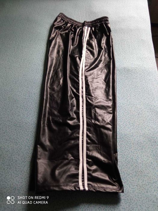 Кожени спортни елегантни панталони