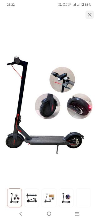 Электросамокат E-Scooter S2 мультиколор