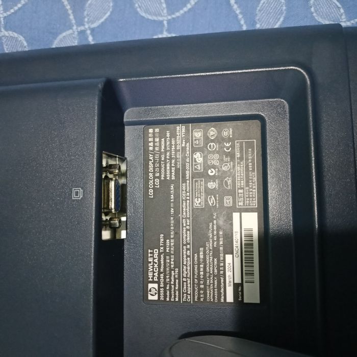 Монитор hp pavilion F 1703