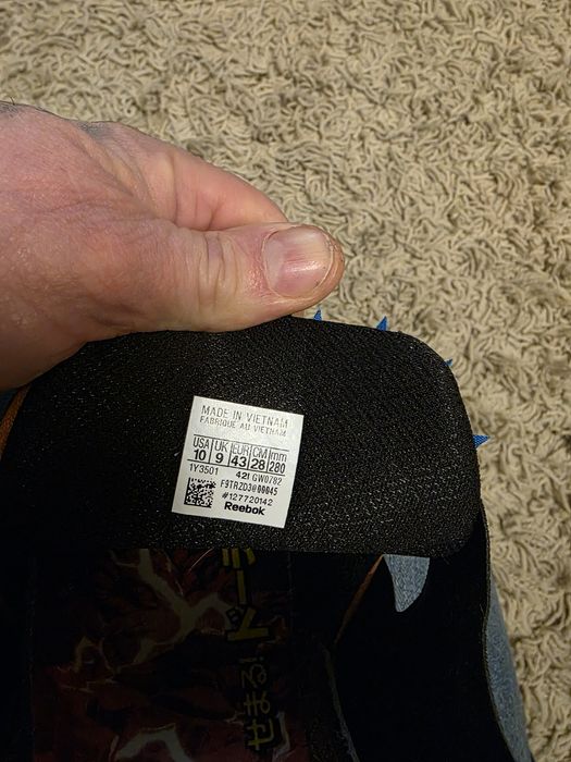 Reebok rangers fury pump