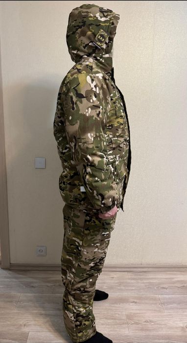 Бушлат тёплый мультикам с комбинезоном