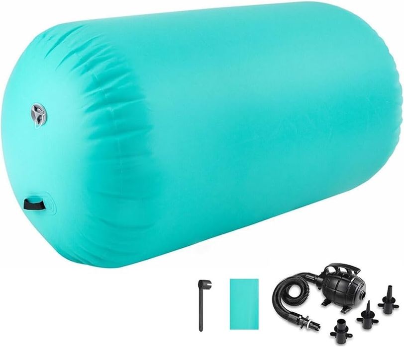 Надуваема гимнастическа ролка MEKETUM, 100x60 см, зелена