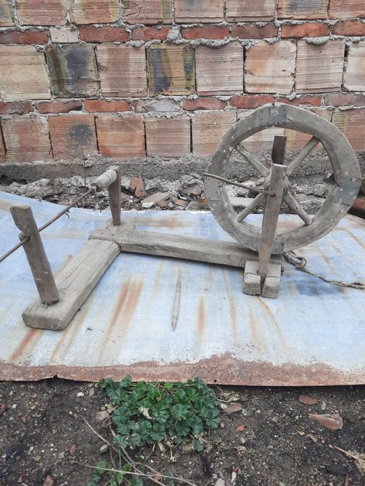Автентично волско колело и чекрък