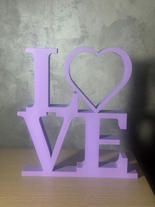 Decor Interior „LOVE”  – Cadou Personalizat / Design Modern