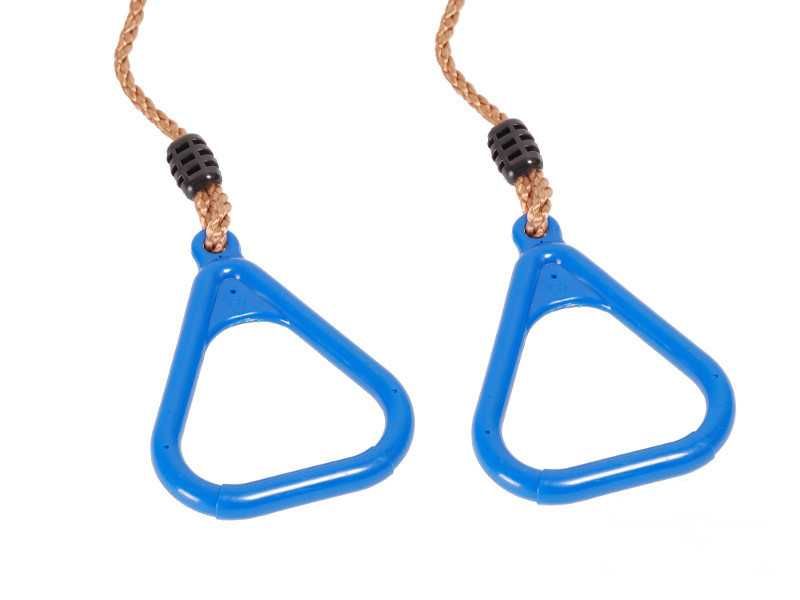 Гимнастически халки с въже ПВЦ АС3048 12 х 13 см. за детски площадки