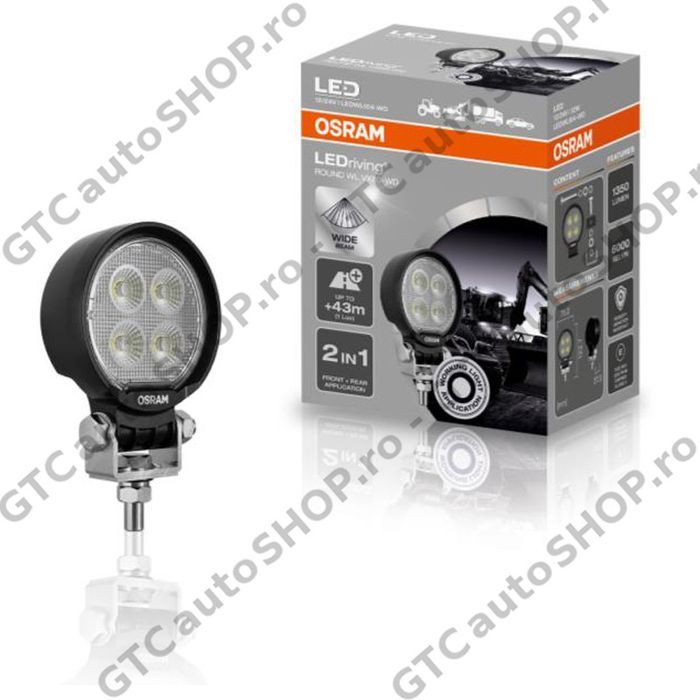 proiector led rotund osram wl vx80-wd wide
