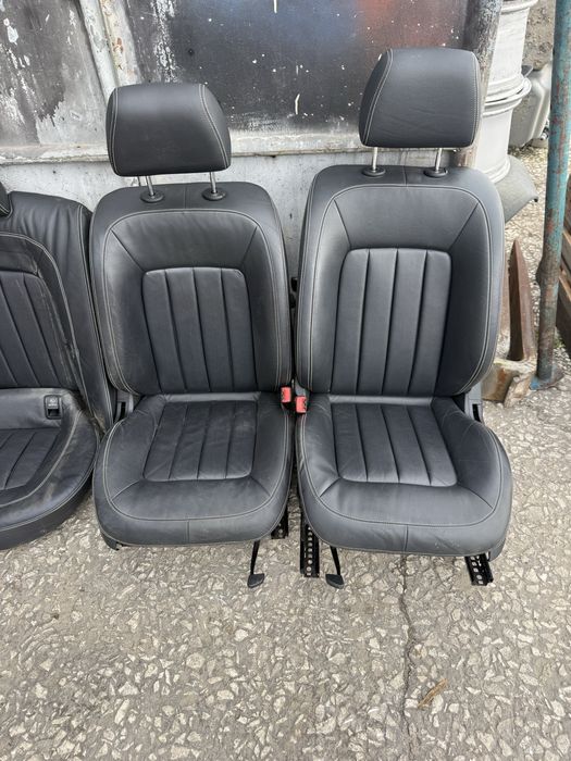 Кожен салон за Mercedes-Benz W218 Черен ном 853