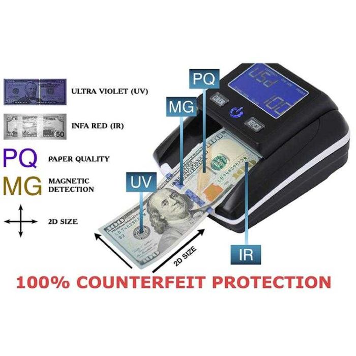 STS AL-130A Детектор за фалшиви банкноти ЕЦБ сертифицирано