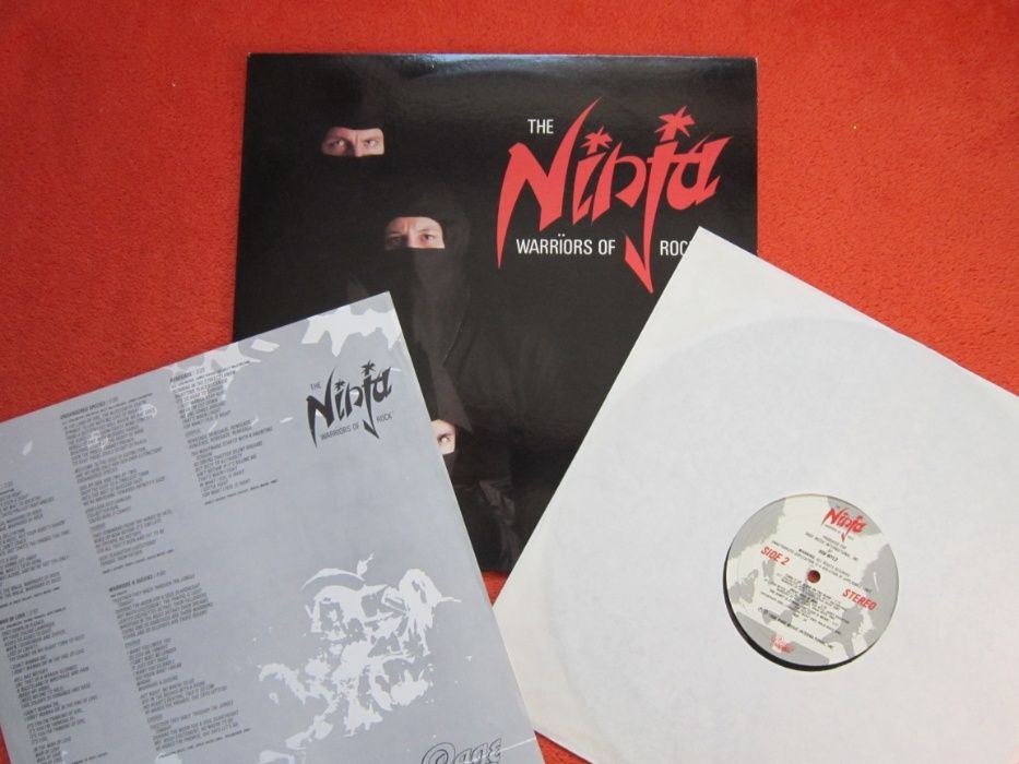 rar vinil The Ninja ‎- Warriors Of Rock made in USA 1985