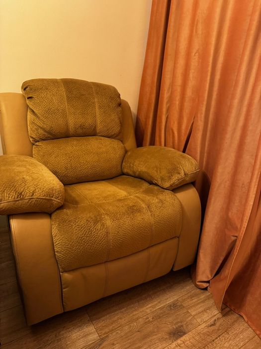 Fotoliu recliner Mobexpert, culoare bej!