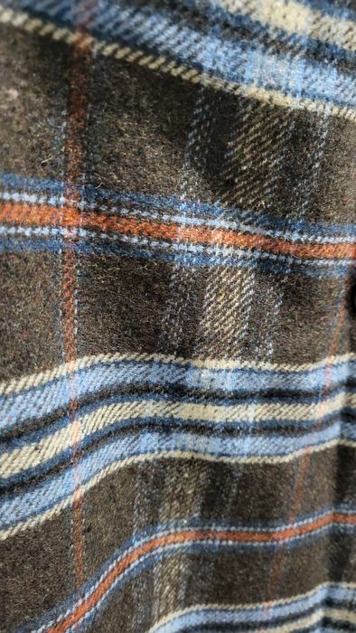 Юбка тёплая в клетку