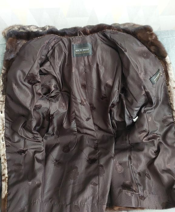 Шуба натуральная норка