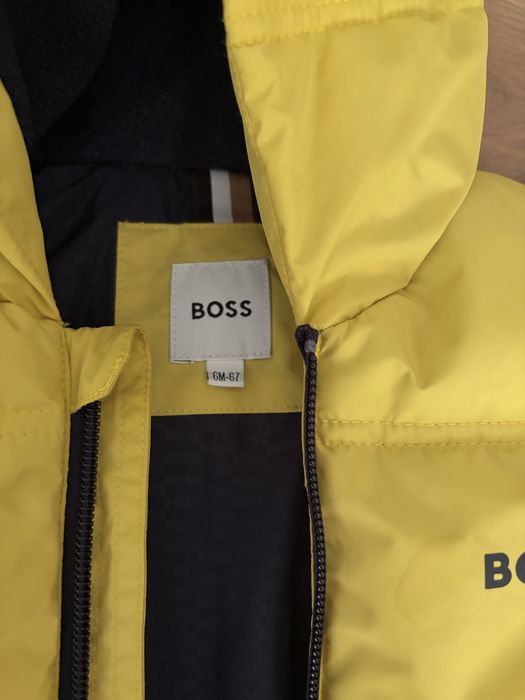 Geaca iarna BOSS bebelusi 6 luni