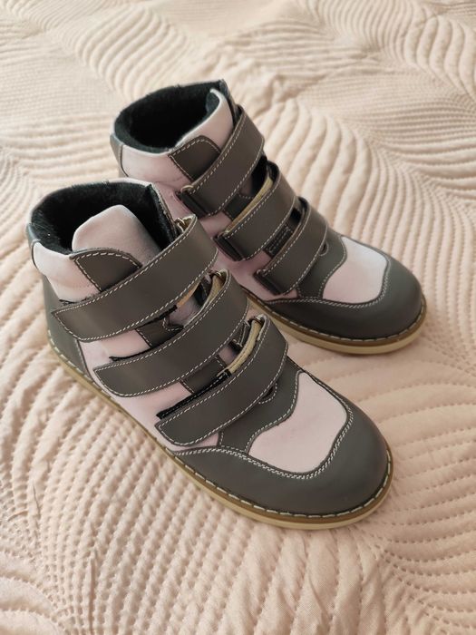 Детски зимни боти естествена кожа