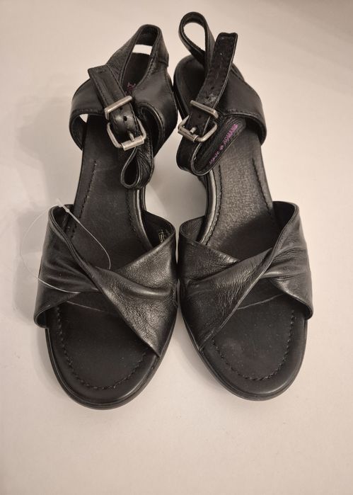 Sandale piele neagra marime 36