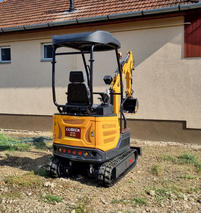 Miniexcavator Lubeck W 155 Nou Garantie 2 ani
