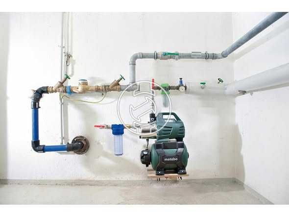 Hidrofor HWW 6000/25 INOX, 230 V, 1300 W, 6000 l/h, 5.5 bar, METABO