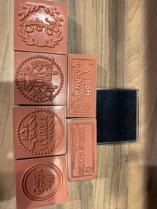 Set stampile din lemn