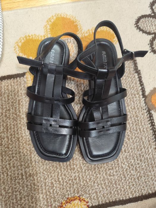 Sandale noi, piele naturala, Flavia Passini masura 37