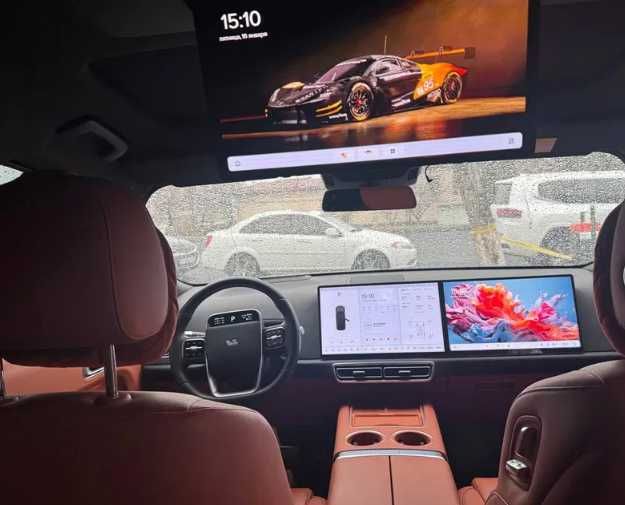 Li L9 Ultra 2024г ! Черный / Оранжевый! 18 тыс км пробега! Чистая!