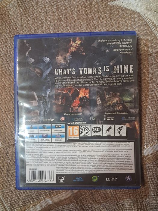 PS4 игри – Thief, Overwatch, Life is Strange | 12€ за брой