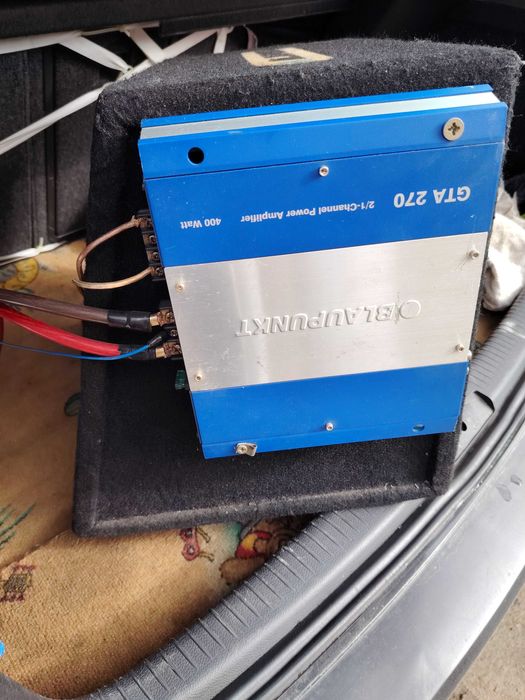 Stație auto+subwoofer auto