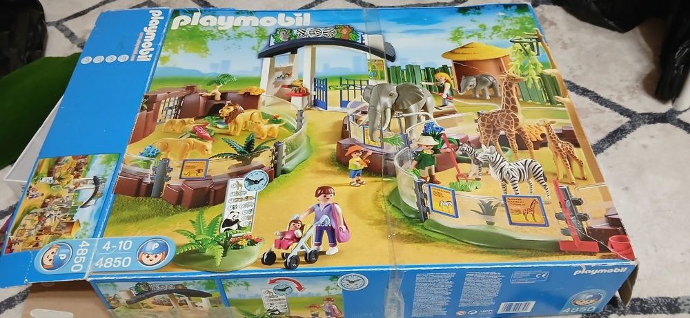 Большой зоопарк конструктор PLAYMOBIL