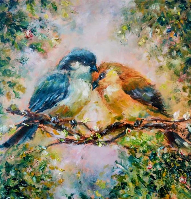 Картина маслени бои върху платно