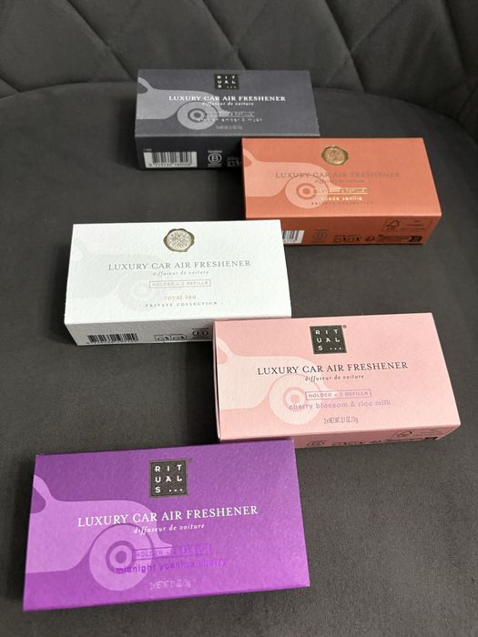 Odorizante  auto cu 2 rezerve rituals