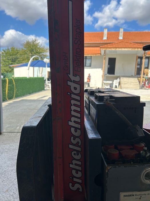 Електрочески стакер, ел палетна количка Sichelschmidt електрокар