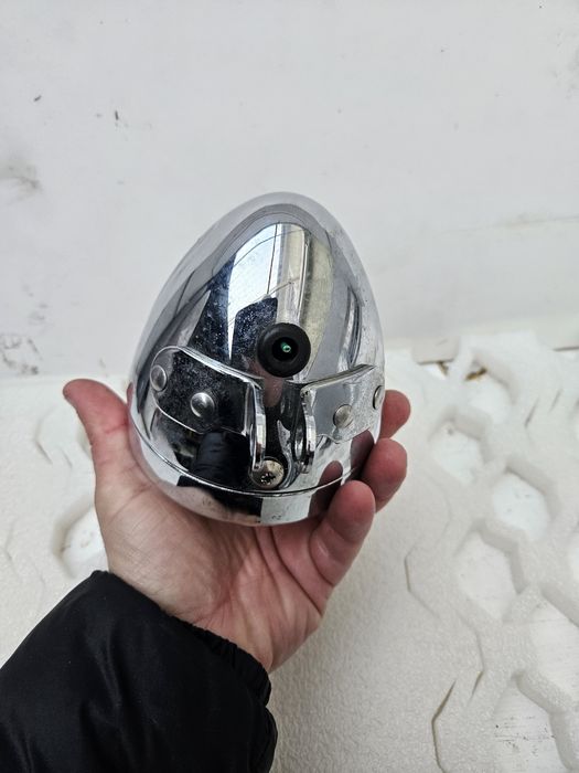 Far cromat Bullet pentru Harley Davidson