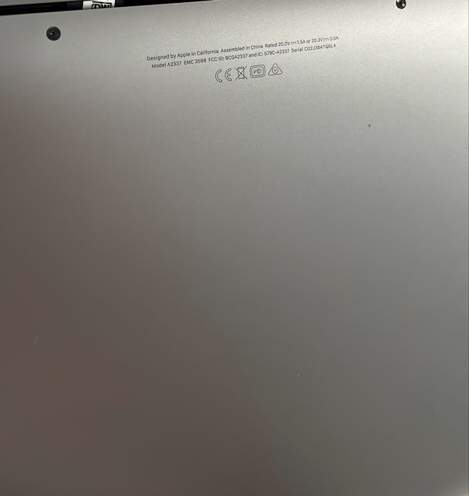 Macbook M1, 2020